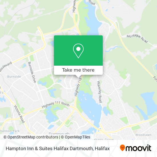 Hampton Inn & Suites Halifax Dartmouth plan