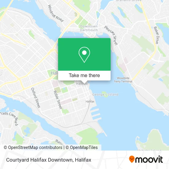 Courtyard Halifax Downtown plan