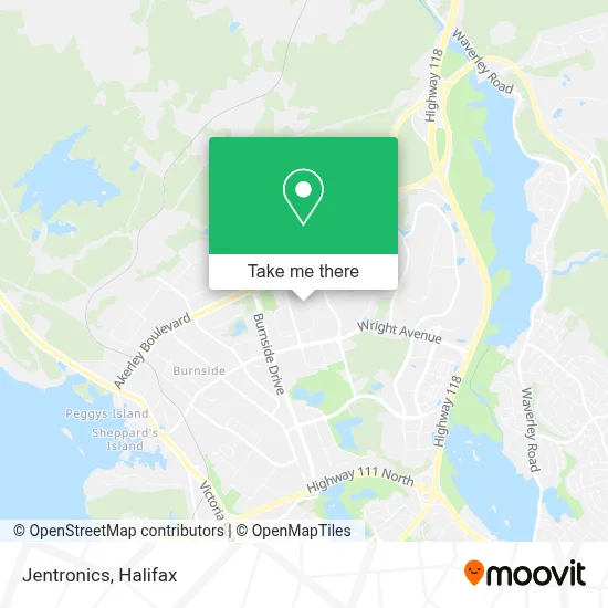 Jentronics map