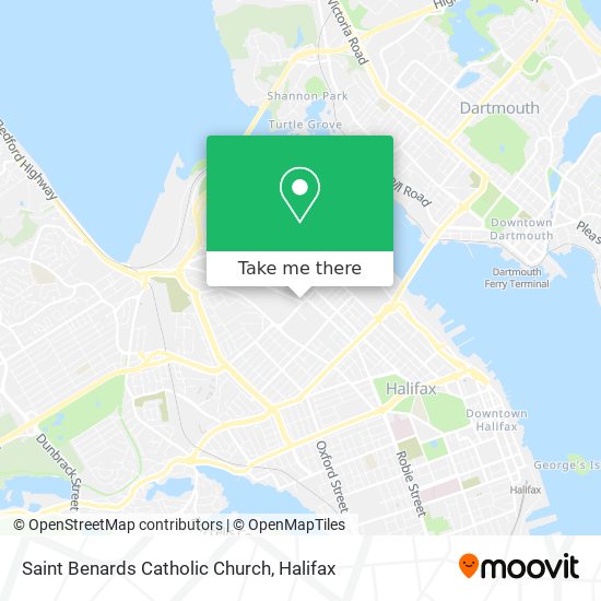 Saint Benards Catholic Church plan