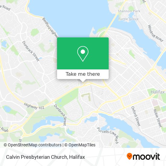 Calvin Presbyterian Church plan