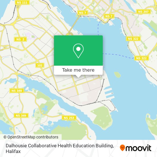 Dalhousie Collaborative Health Education Building plan