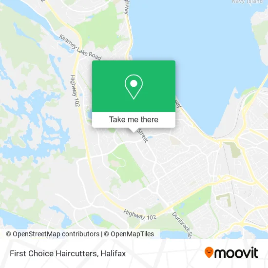 First Choice Haircutters map