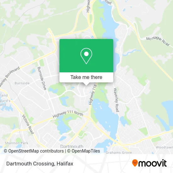 Dartmouth Crossing map