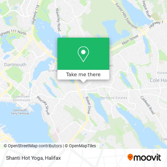Shanti Hot Yoga plan