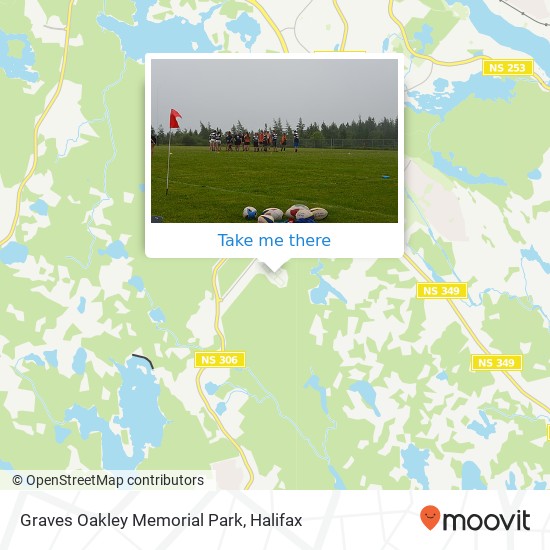 How to get to Graves Oakley Memorial Park in Halifax Atlantic by Bus?