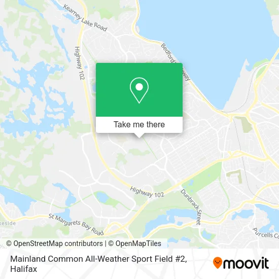 Mainland Common All-Weather Sport Field #2 map
