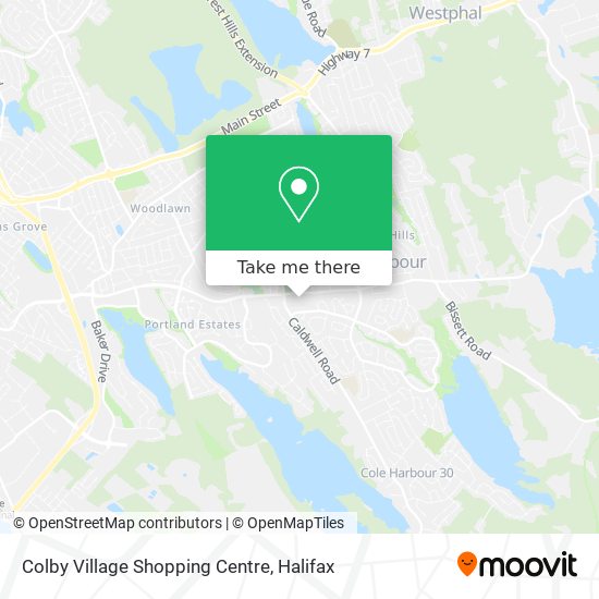 Colby Village Shopping Centre map