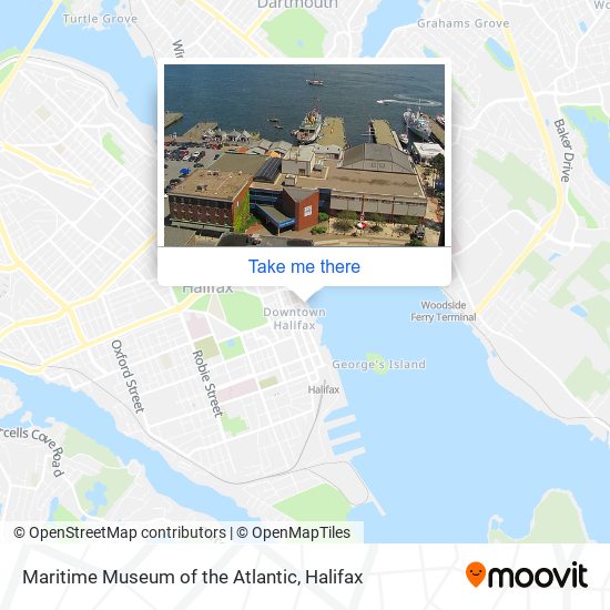 Maritime Museum of the Atlantic map