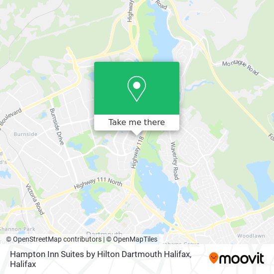 Hampton Inn Suites by Hilton Dartmouth Halifax plan