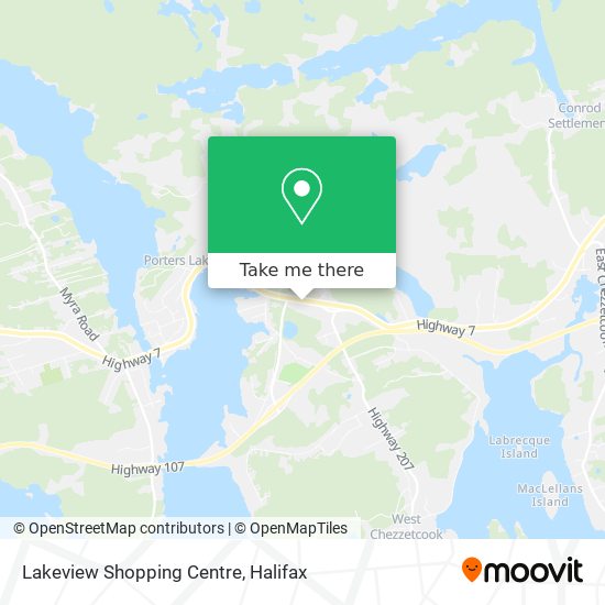 Lakeview Shopping Centre map