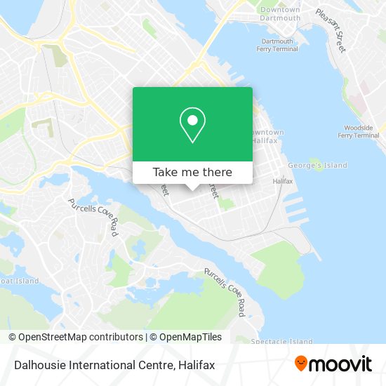 Dalhousie International Centre map