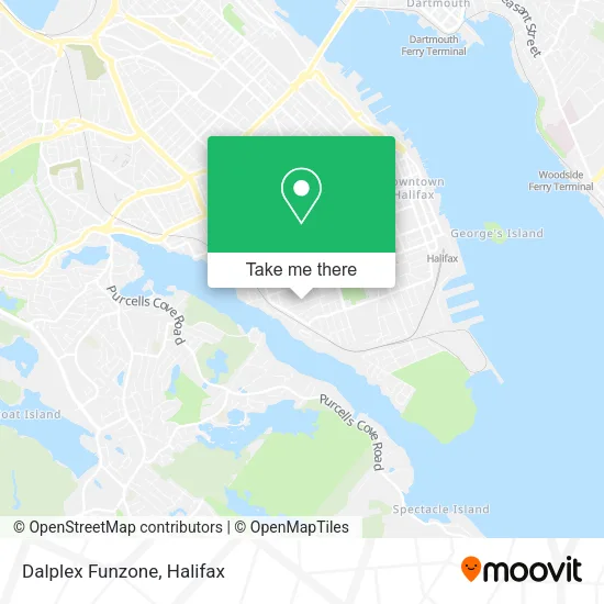 Dalplex Funzone map