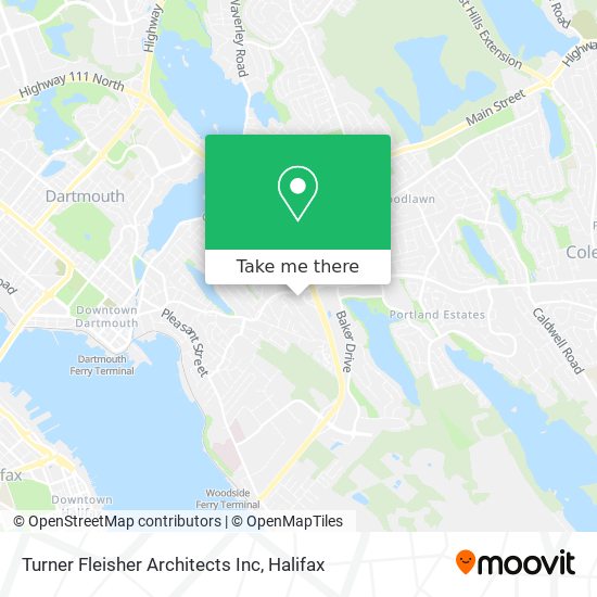 Turner Fleisher Architects Inc map