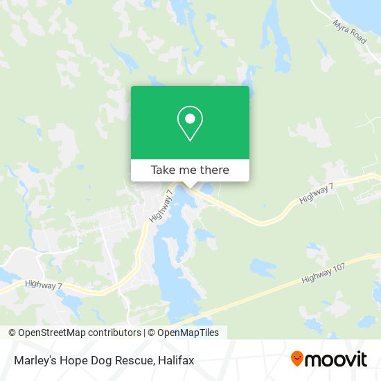 Marley's Hope Dog Rescue map