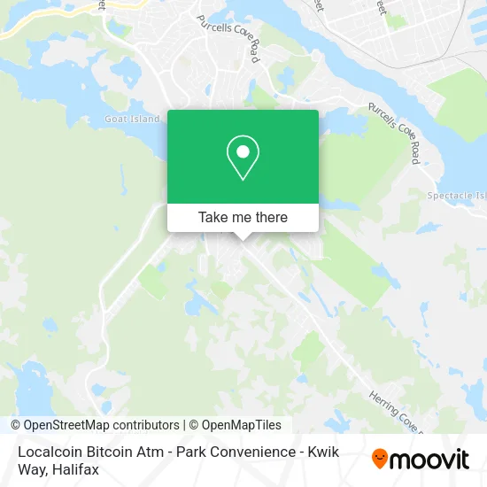 Localcoin Bitcoin Atm - Park Convenience - Kwik Way map