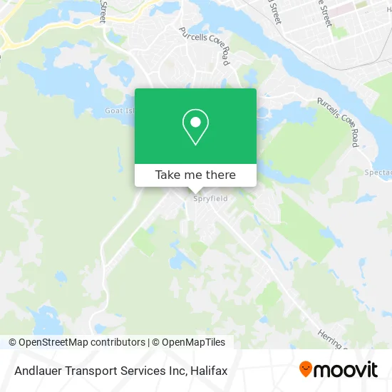 Andlauer Transport Services Inc map