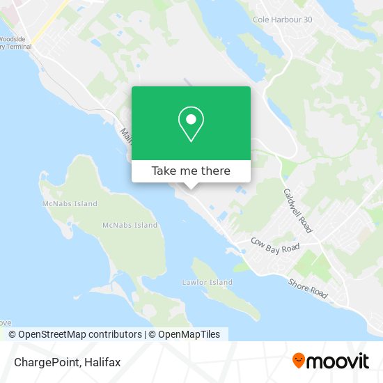 ChargePoint map