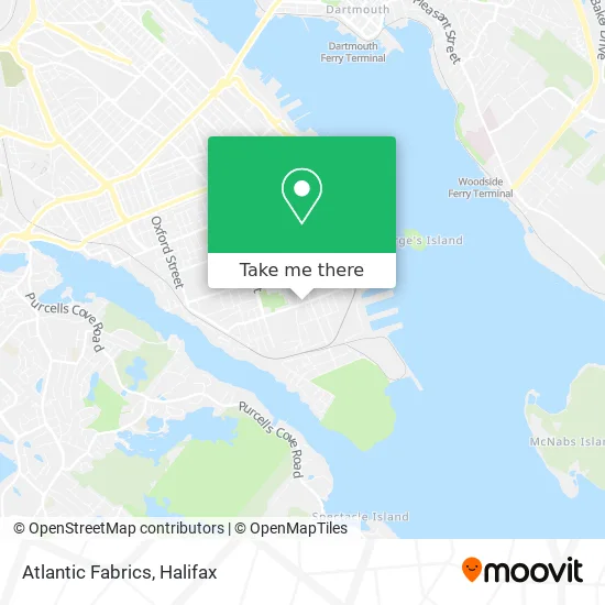 Atlantic Fabrics map