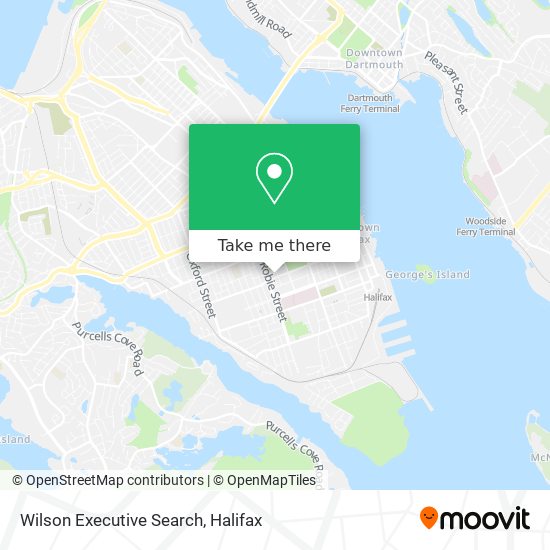 Wilson Executive Search map