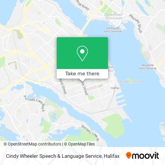 Cindy Wheeler Speech & Language Service map