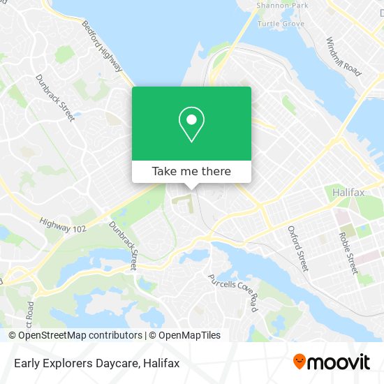 Early Explorers Daycare map