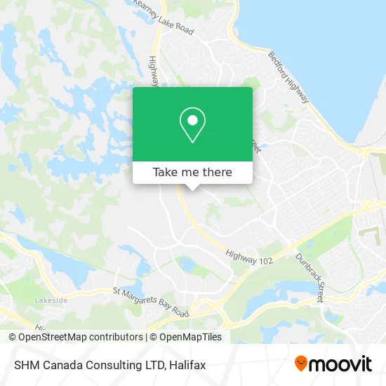 SHM Canada Consulting LTD map