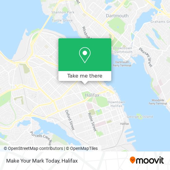 Make Your Mark Today map