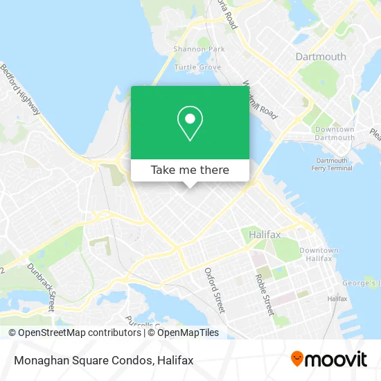 Monaghan Square Condos map