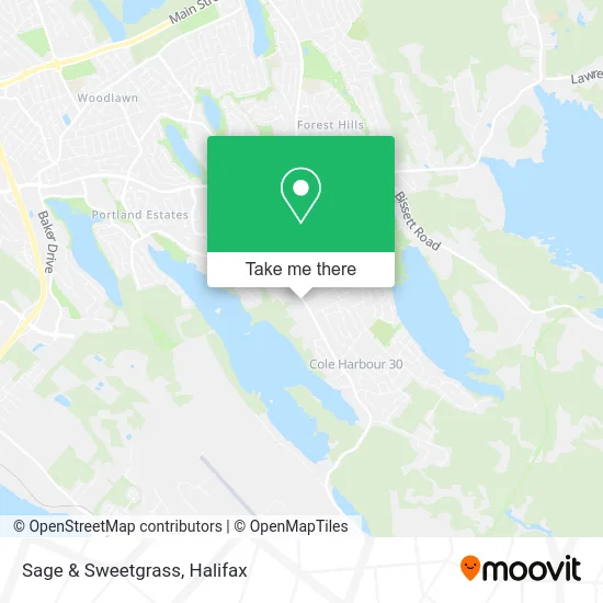 Sage & Sweetgrass map