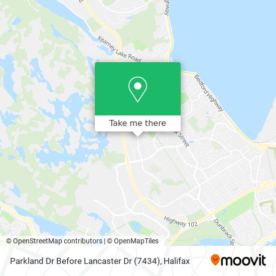 Parkland Dr Before Lancaster Dr (7434) plan