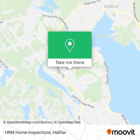 HRM Home Inspections map