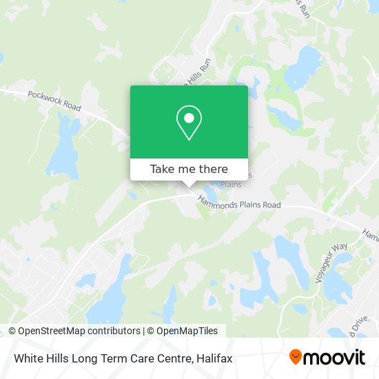 White Hills Long Term Care Centre plan