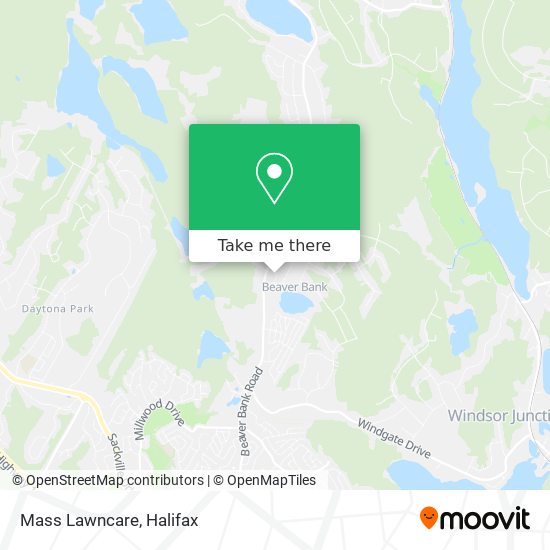 Mass Lawncare map