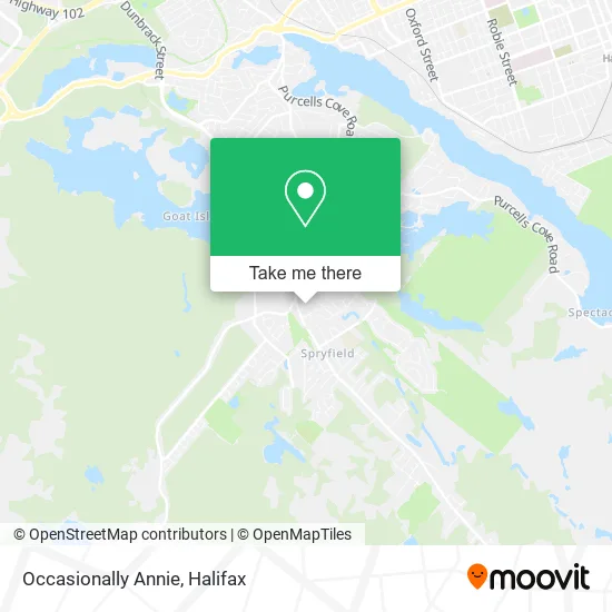 Occasionally Annie map