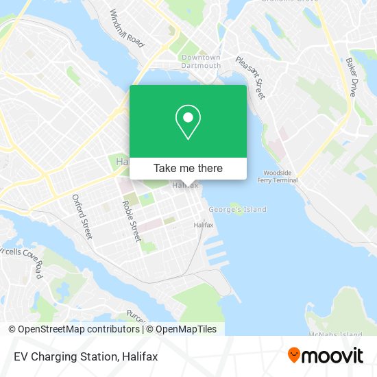 EV Charging Station map