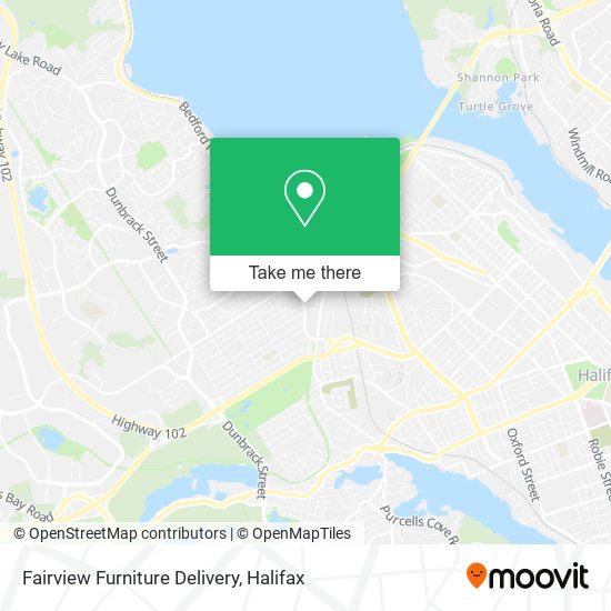 Fairview Furniture Delivery plan