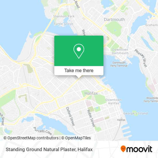 Standing Ground Natural Plaster map