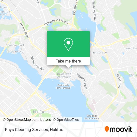 Rhys Cleaning Services map