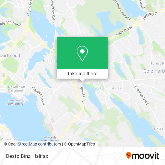 Desto Binz map