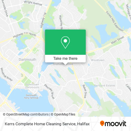 Kerrs Complete Home Cleaning Service map