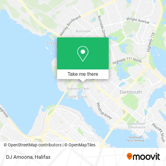 DJ Amoona map
