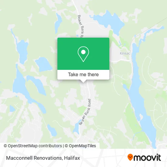 Macconnell Renovations map