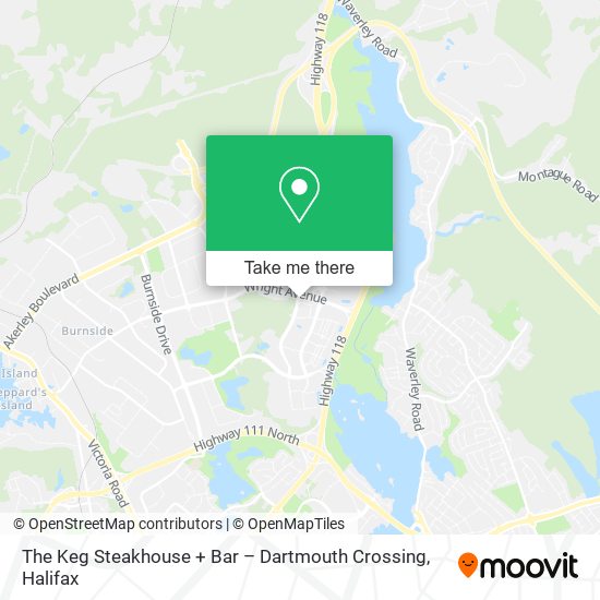 The Keg Steakhouse + Bar – Dartmouth Crossing plan