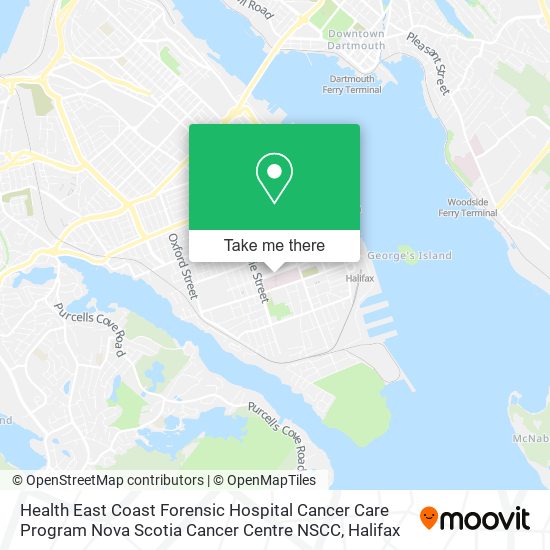 Health East Coast Forensic Hospital Cancer Care Program Nova Scotia Cancer Centre NSCC plan