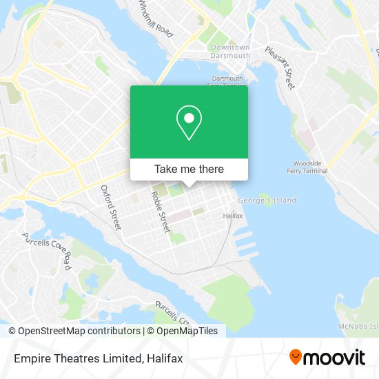 Empire Theatres Limited map