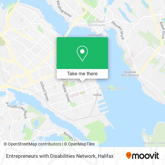 Entrepreneurs with Disabilities Network map