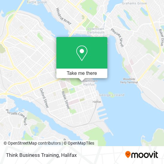 Think Business Training map