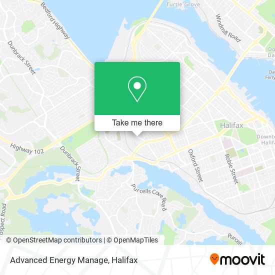 Advanced Energy Manage map