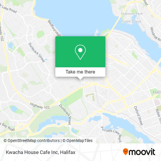 Kwacha House Cafe Inc map